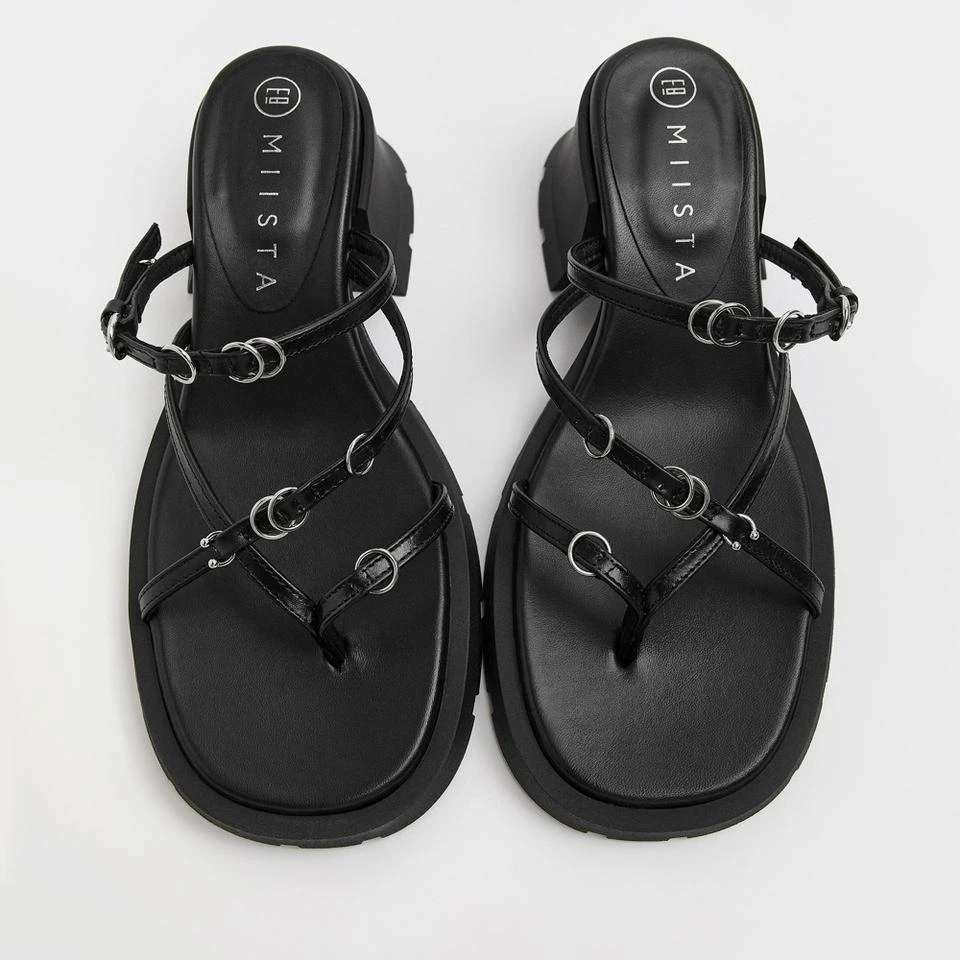 商品e8-by-miista|E8 BY MIISTA WOMEN'S JASLENE LEATHER HEELED SANDALS,价格¥1440,第4张图片详细描述