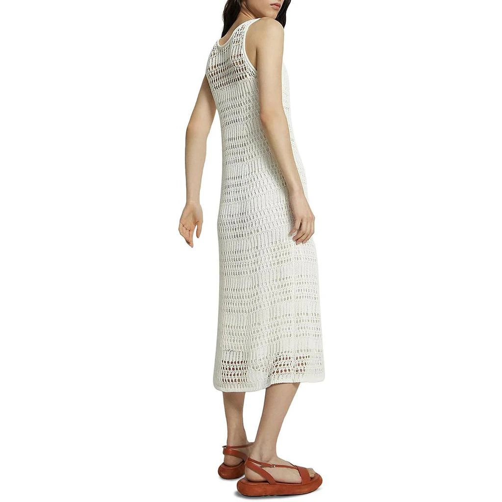 商品Theory|Theory Womens Crochet Tea Length Midi Dress,价格¥616-¥721,第4张图片详细描述
