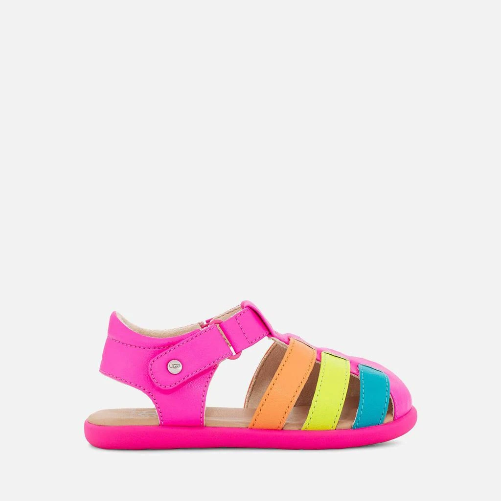 商品UGG|UGG TODDLERS' KOLDING SANDALS - PINK RAINBOW,价格¥219,第1张图片