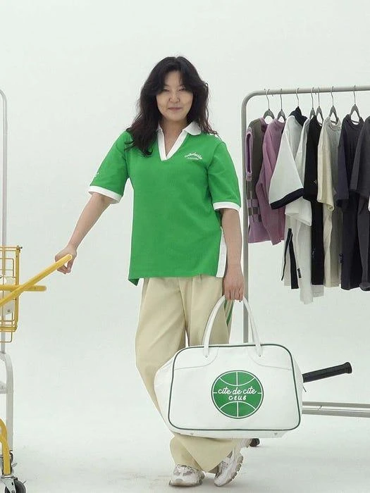 商品cite de cite|Basketball Logo Boston Bag_White,价格¥1455,第2张图片详细描述