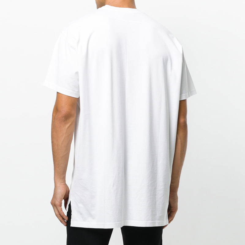 Givenchy 纪梵希 白色纯棉男士半袖T恤 17W7177651-100商品第3张图片规格展示