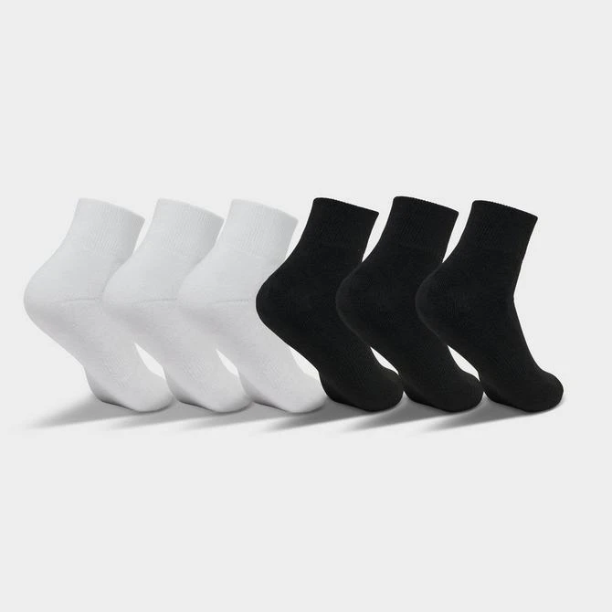 商品Sof Sole|Women's Pink Soda Quarter Socks (6-Pack),价格¥38,第2张图片详细描述