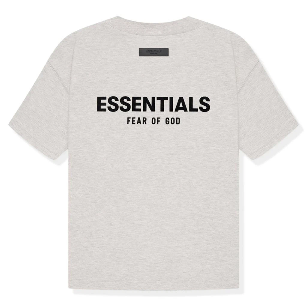 商品Essentials|Fear Of God Essentials Light Oatmeal T Shirt (SS22),价格¥806,第1张图片