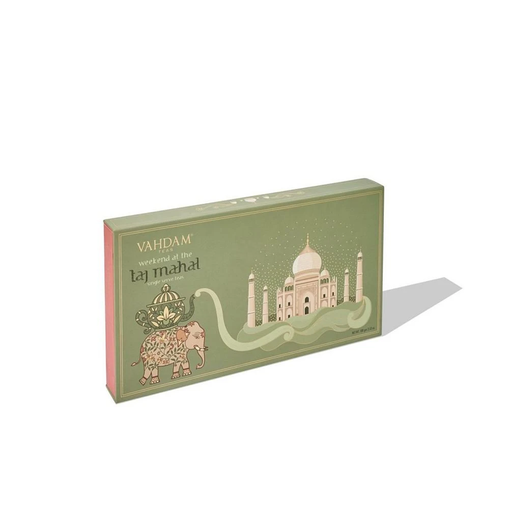 商品Vahdam Teas|Weekend at The Taj Mahal Gift Set - 8 Loose Leaf Teas,价格¥299,第2张图片详细描述