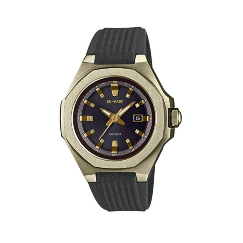 商品Casio|日本直邮CASIO卡西欧女士手表MSG-W350G-3AJF太阳能黑色腕表,价格¥4033,第1张图片