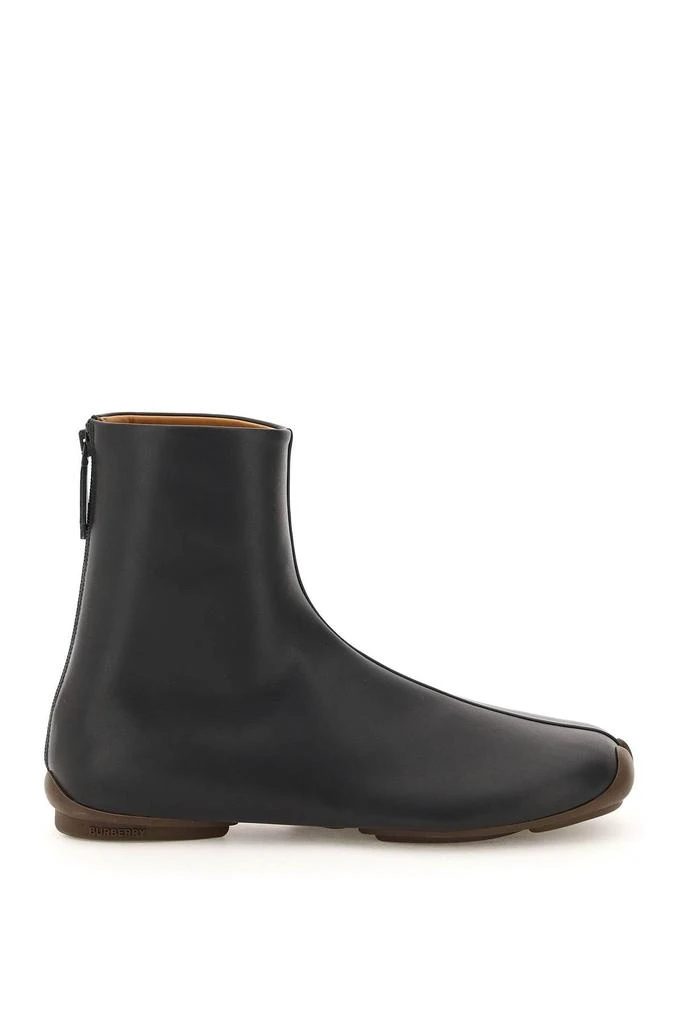 商品Burberry|PHOENIX LEATHER SOCK BOOTS,价格¥4426,第1张图片