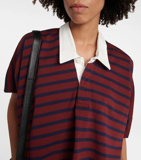 商品VisVim|Striped cotton polo top,价格¥3125,第4张图片详细描述