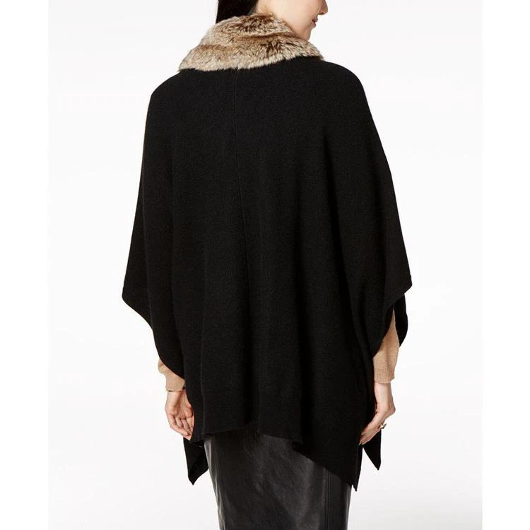 商品Charter Club|Cashmere Faux-Fur-Collar Wrap Sweater, Created for Macy's,价格¥704,第3张图片详细描述