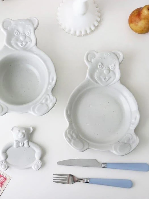 My Bear - Bear Bowl and Plate (Basic) 商品