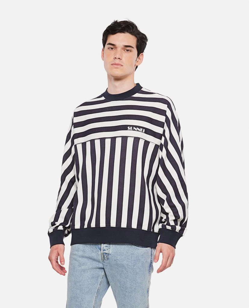 商品SUNNEI|Sunnei x Biffi SUNNEI X BIFFI striped sweatshirt size S,价格¥1270,第1张图片