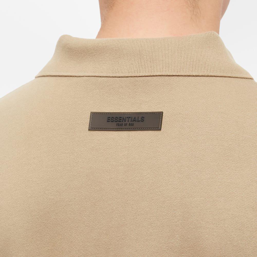 商品Essentials|FEAR OF GOD ESSENTIALS Logo Long Sleeve Polo,价格¥662,第7张图片详细描述