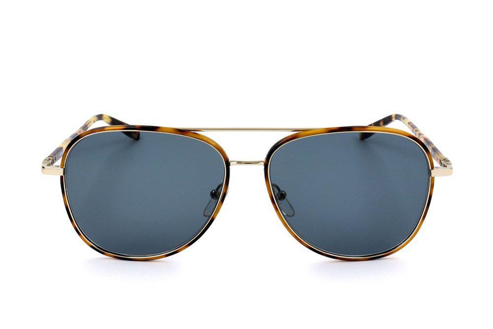 商品Salvatore Ferragamo|Salvatore Ferragamo Eyewear Aviator Frame Sunglasses,价格¥974,第1张图片