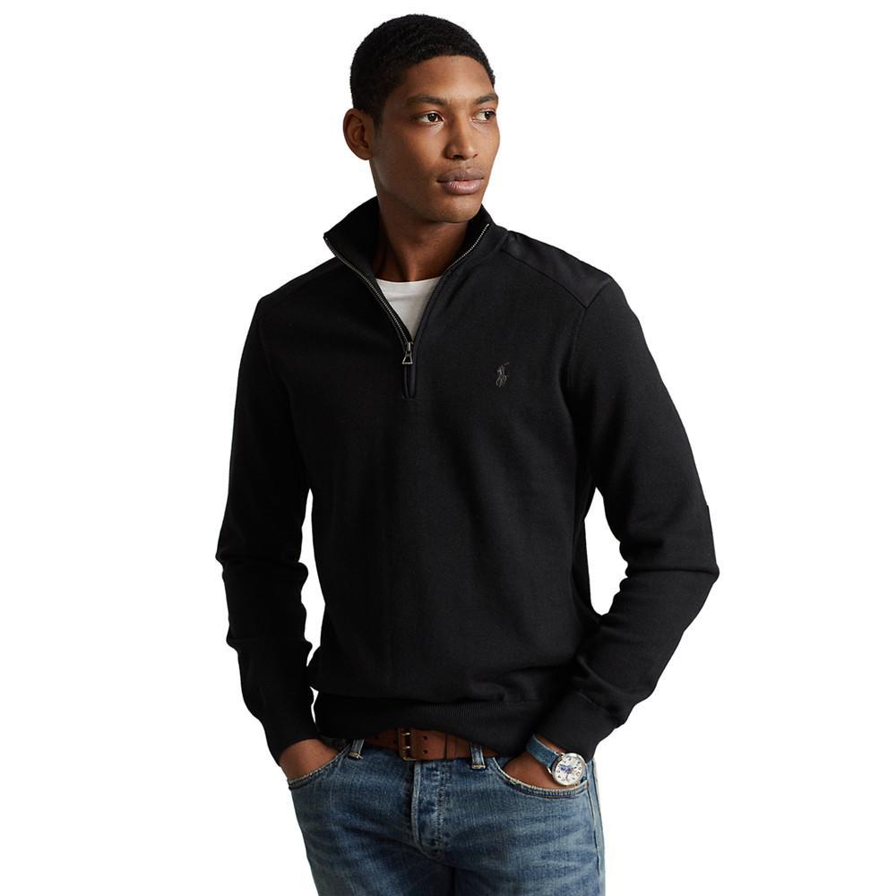 商品Ralph Lauren|Men's Hybrid Quarter-Zip Sweater,价格¥1236,第1张图片