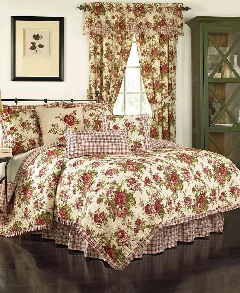 商品Waverly|3 Piece Norfolk Reversible Quilt Set,价格¥1022,第1张图片