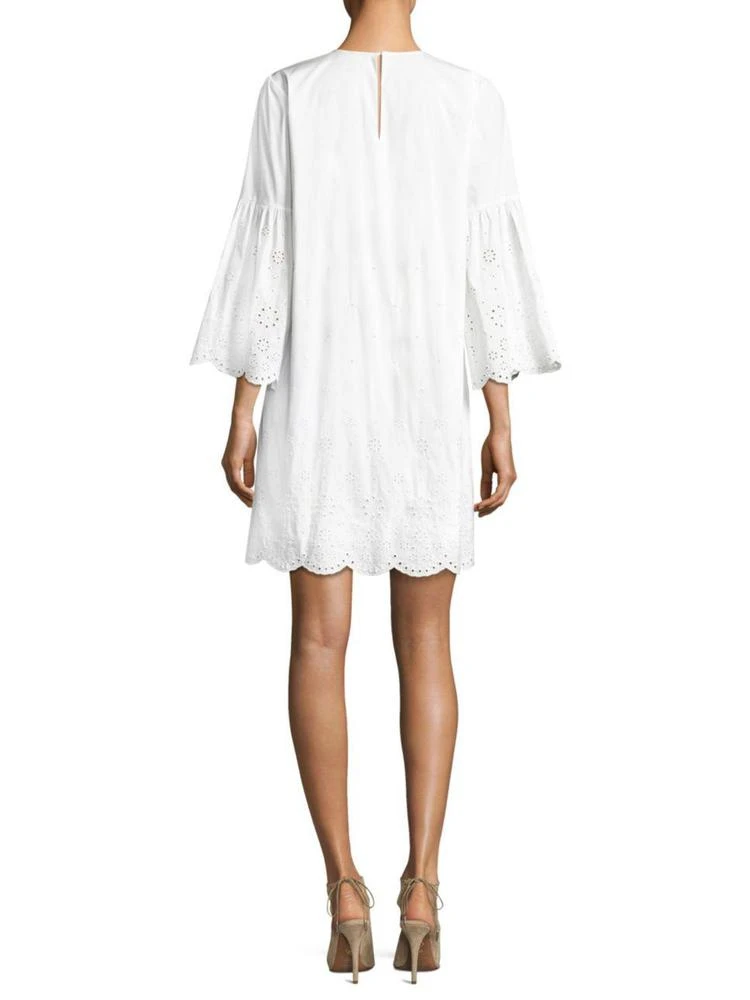 商品Michael Kors|Eyelet Scallop Shift Dress,价格¥588,第2张图片详细描述