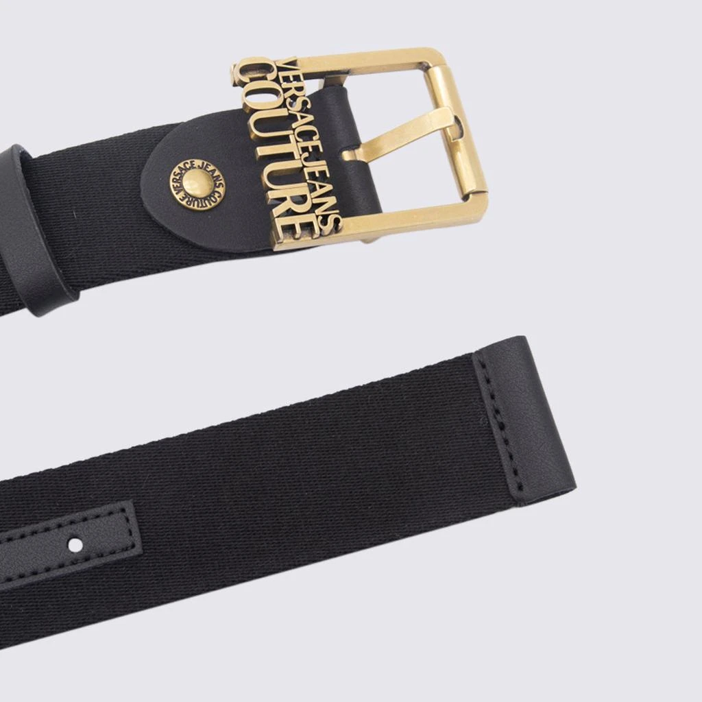 商品Versace|VERSACE JEANS BLACK BELT,价格¥744,第3张图片详细描述
