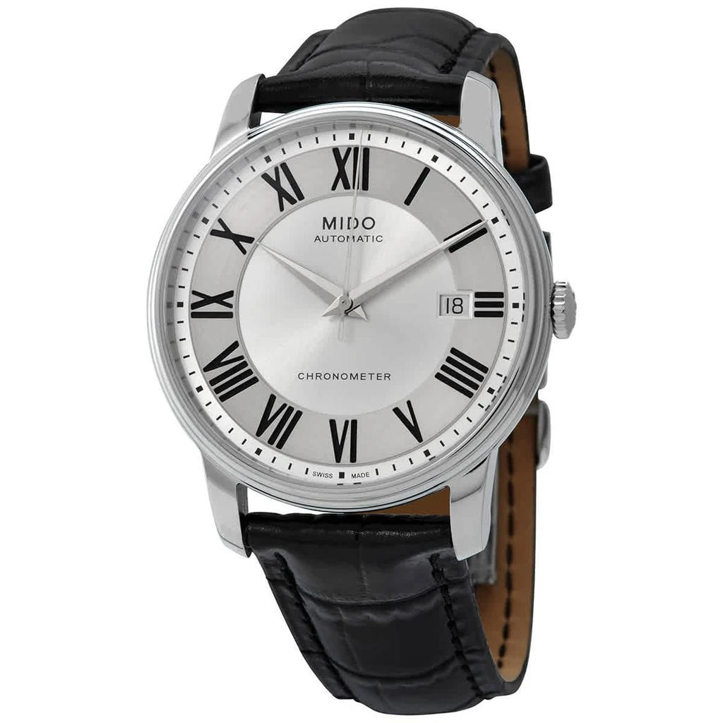 商品MIDO|Baroncelli Chronometer Automatic Silver Dial Men's Watch M0104081603329,价格¥3013,第1张图片