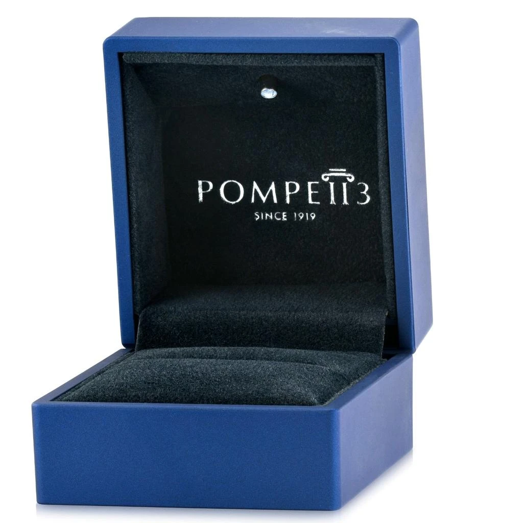 商品Pompeii3|Mens Hammered 14K White Gold Comfort Fit Ring Band New Size Selectable,价格¥4080,第3张图片详细描述