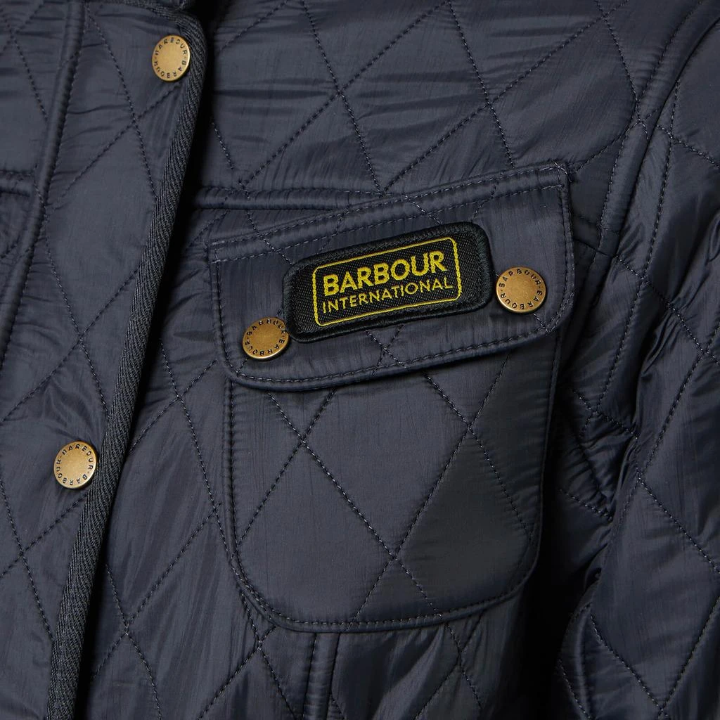 商品Barbour|Barbour International Women's Polarquilt Jacket - Navy,价格¥1775,第4张图片详细描述