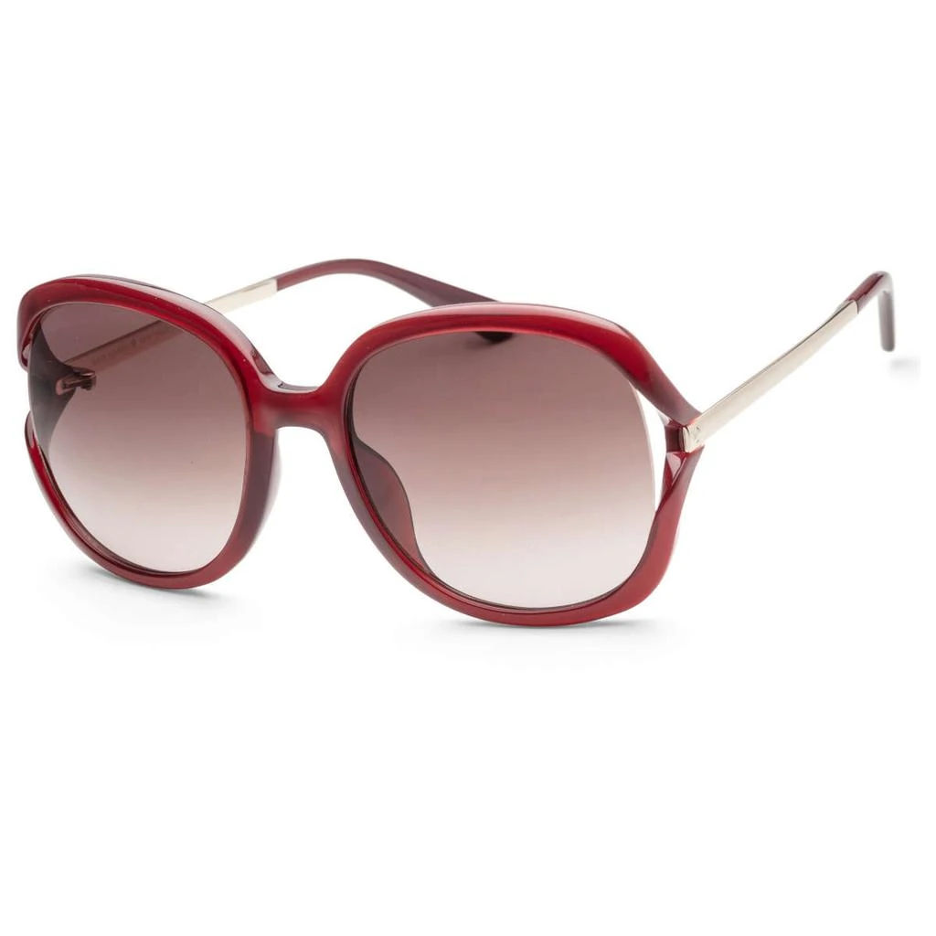 商品Kate Spade|Kate Spade Women's Red Oval Sunglasses,价格¥523,第1张图片