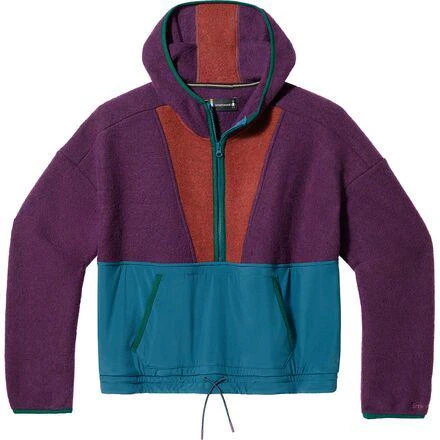 商品SmartWool|Hudson Trail Fleece Cropped Hoodie - Women's,价格¥1381,第3张图片详细描述