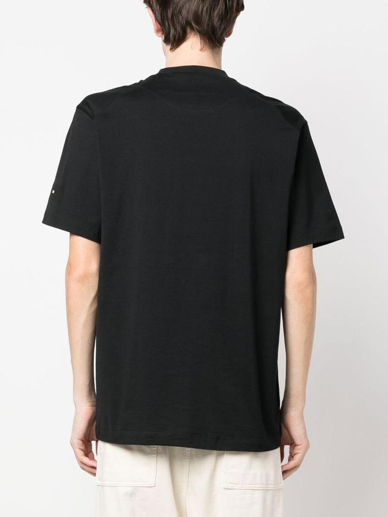 Y-3 T-shirts and Polos Black商品第2张图片规格展示