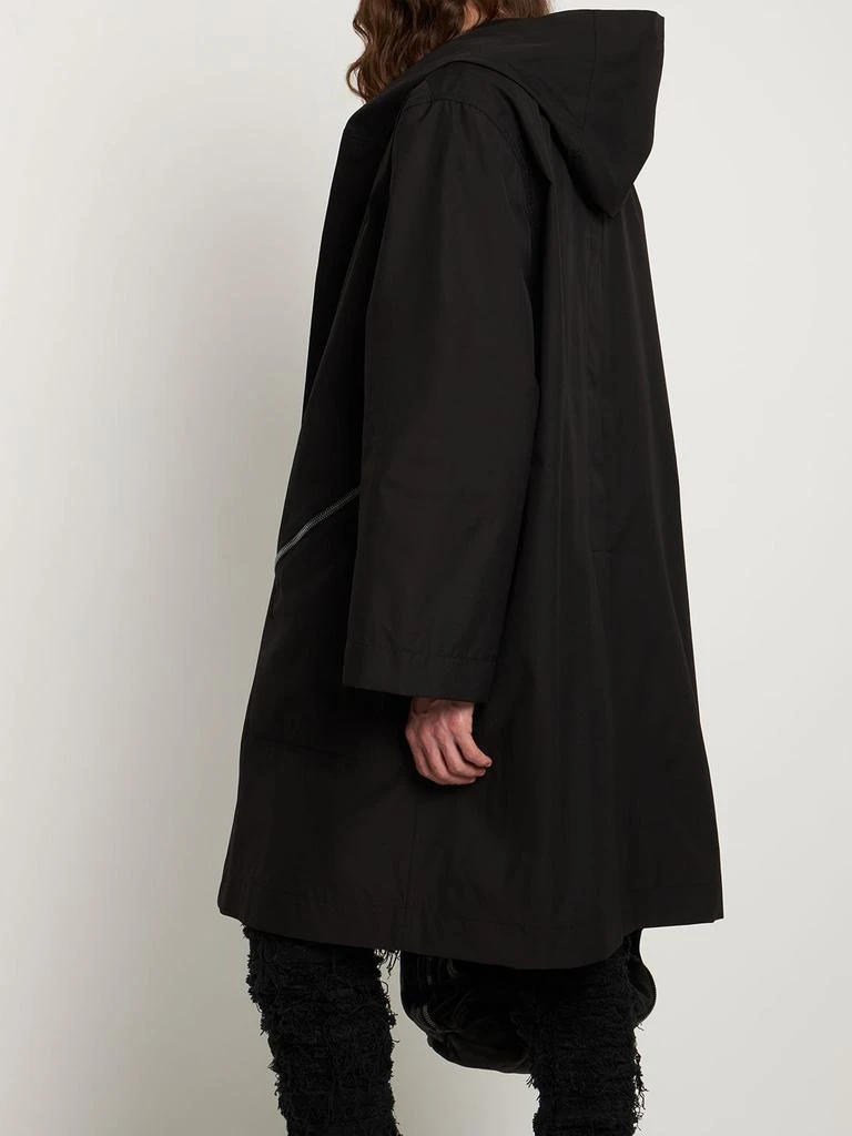 商品Rick Owens|Hooded Crepe Taffeta Raincoat,价格¥7448,第2张图片详细描述