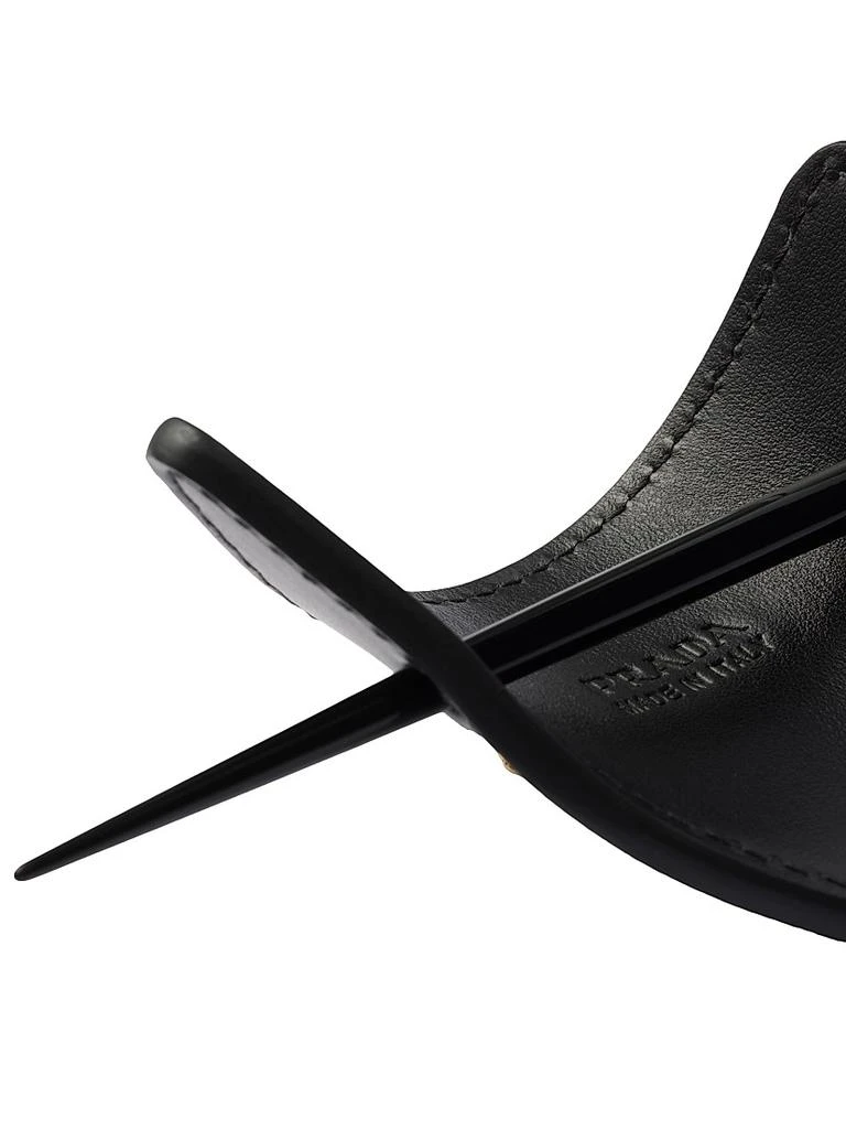 商品Prada|Leather Hair Clip,价格¥4108,第3张图片详细描述