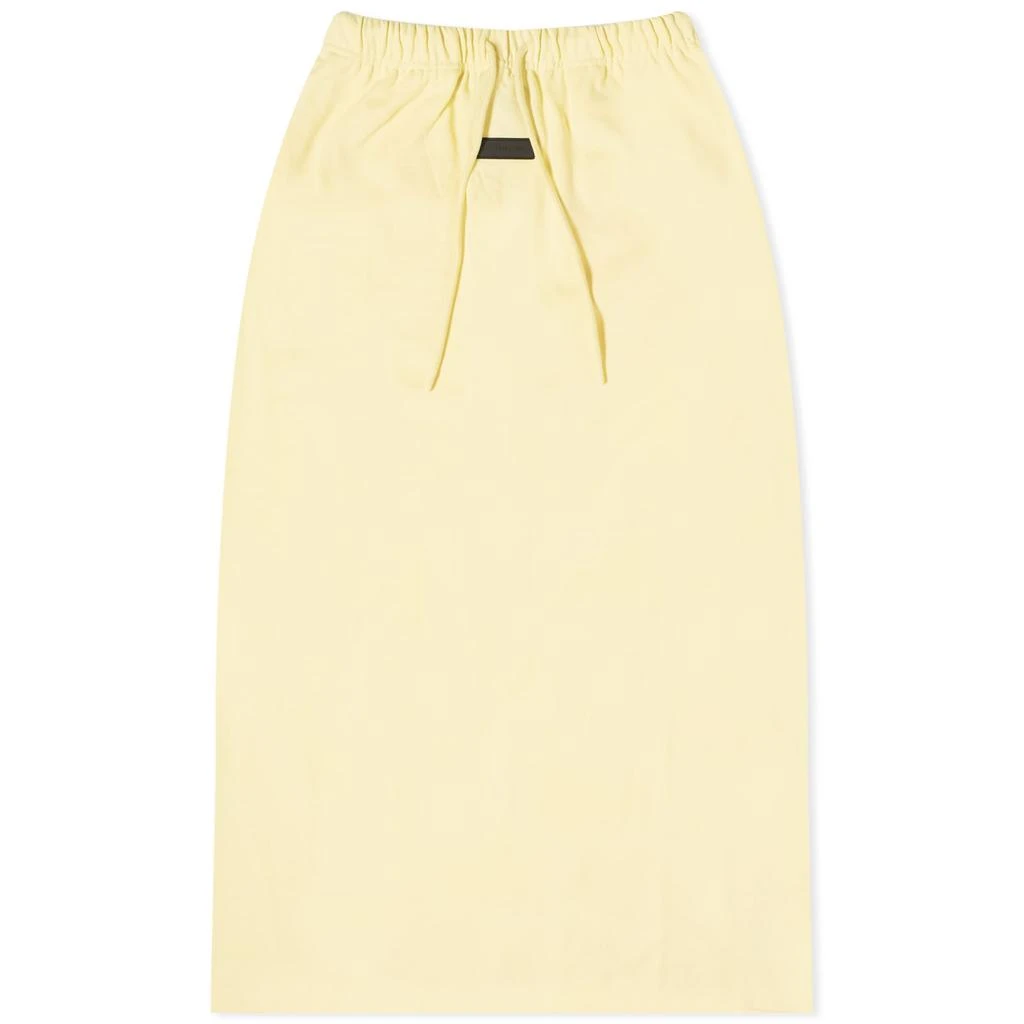 商品Essentials|Fear of God ESSENTIALS Long Skirt - Garden Yellow,价格¥480,第1张图片