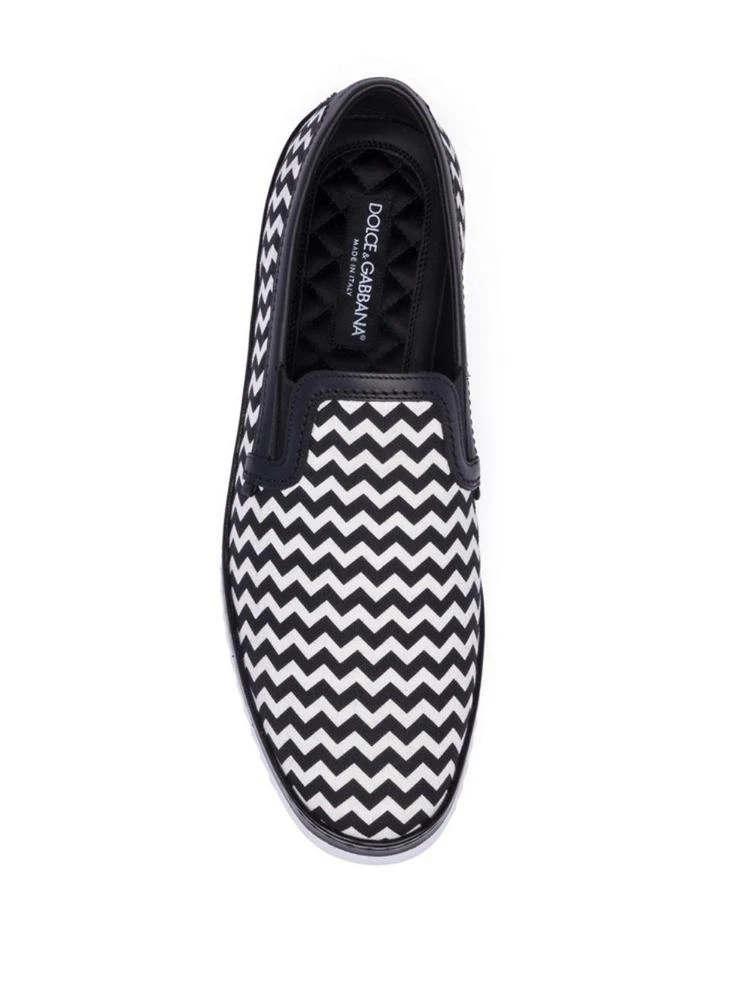 商品Dolce & Gabbana|Chevron Skater Sneakers,价格¥2155,第4张图片详细描述