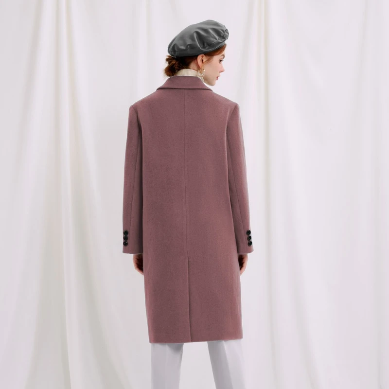 Freya Wool Coat - Dusty rose | Freya羊毛大衣 - 玫瑰粉 商品