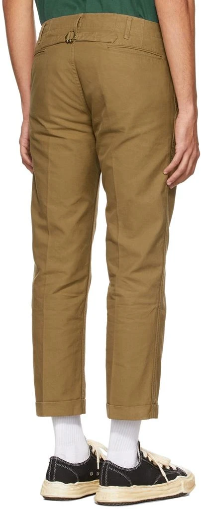 商品VisVim|Tan High Water Chino Trousers,价格¥5630,第3张图片详细描述