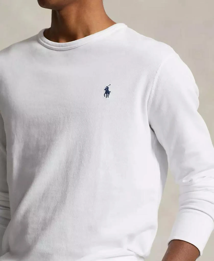 商品Ralph Lauren|Men's Cotton Terry Crewneck Sweatshirt,价格¥571,第3张图片详细描述