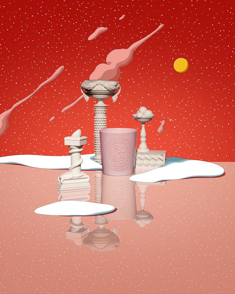 21 oz. Roses Candle商品第2张图片规格展示