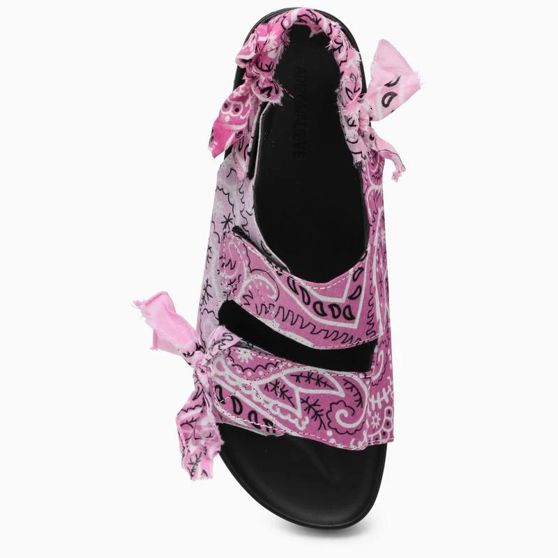 商品Arizona Love|Pink Paisley-print Apache sandals,价格¥766,第3张图片详细描述