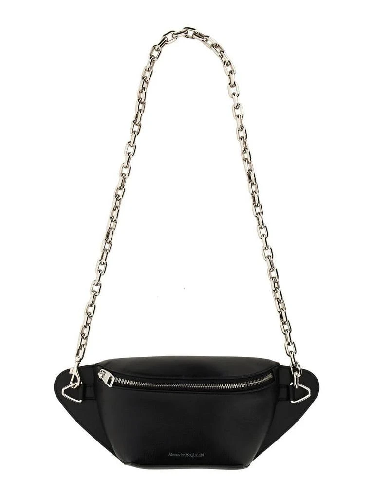 商品Alexander McQueen|Alexander McQueen CROSSBODY BAGS in Black,价格¥4748,第5张图片详细描述