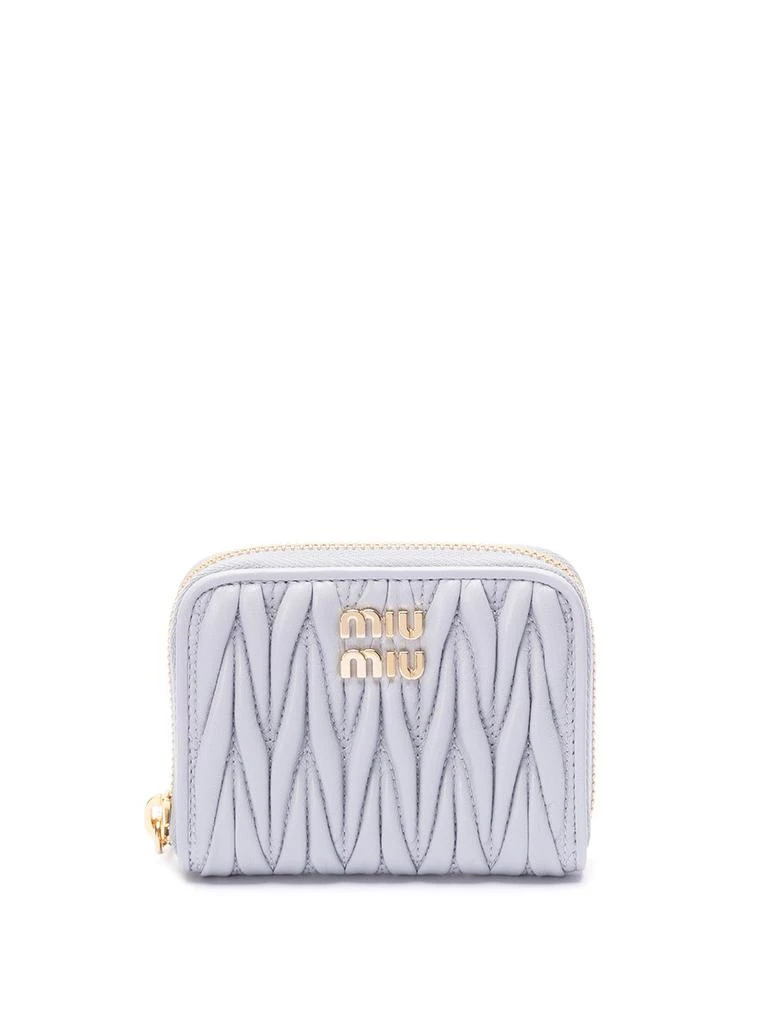 商品Miu Miu|Miu Miu Matelassé Nappa Leather Coin Purse,价格¥1799,第1张图片