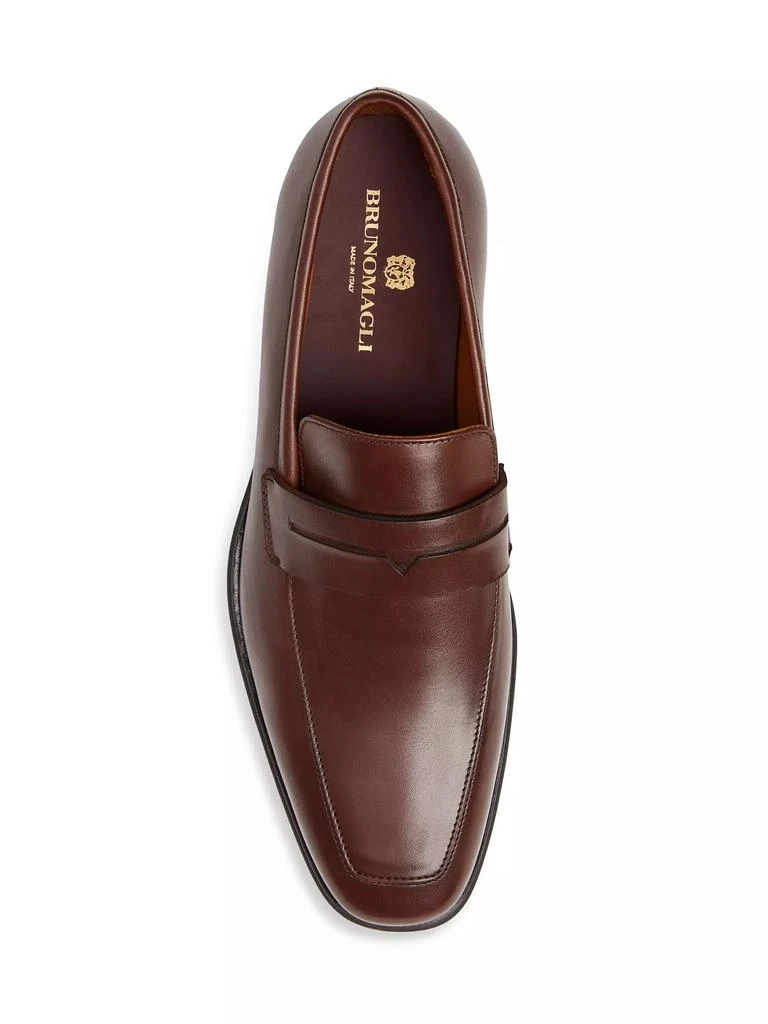 商品Bruno Magli|Raging Leather Penny Loafers,价格¥2981,第5张图片详细描述