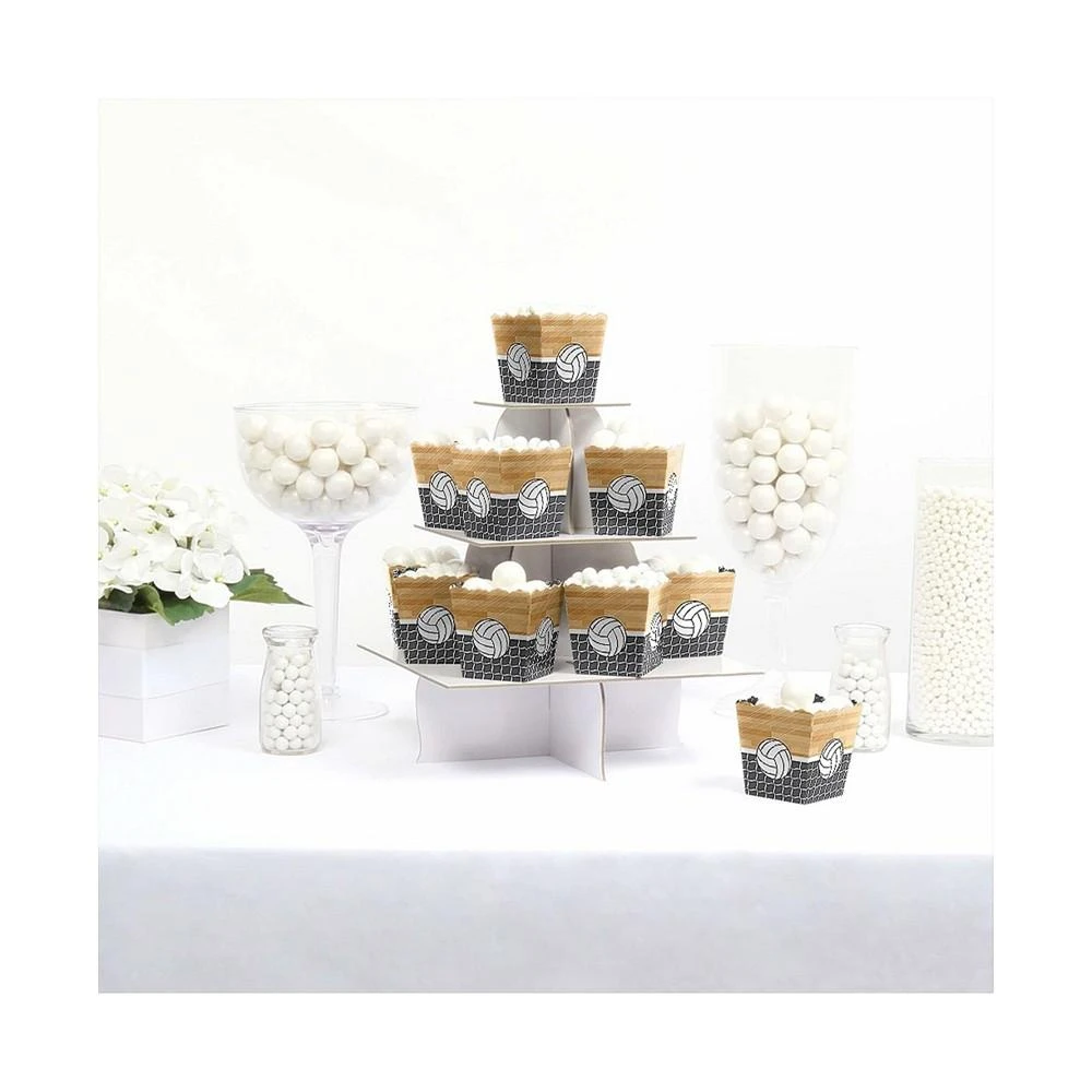 商品Big Dot of Happiness|Bump, Set, Spike - Volleyball - Party Mini Favor Boxes - Baby Shower or Birthday Party Treat Candy Boxes - Set of 12,价格¥112,第2张图片详细描述