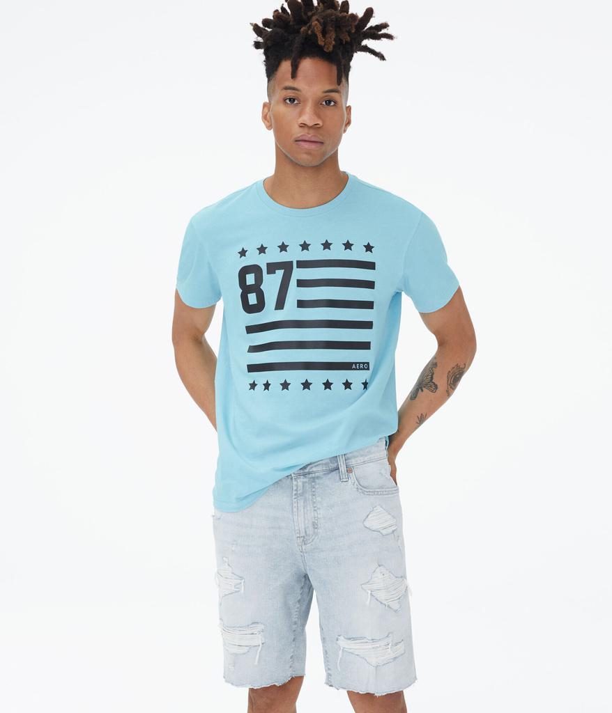 商品Aeropostale|Aeropostale Men's 87 Flag Graphic Tee,价格¥57,第7张图片详细描述