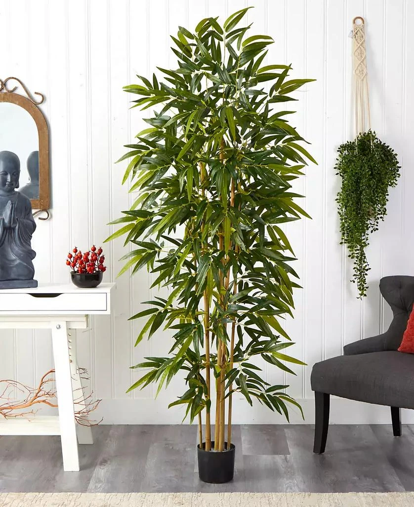 商品NEARLY NATURAL|6' Artificial Bamboo Tree,价格¥928,第4张图片详细描述