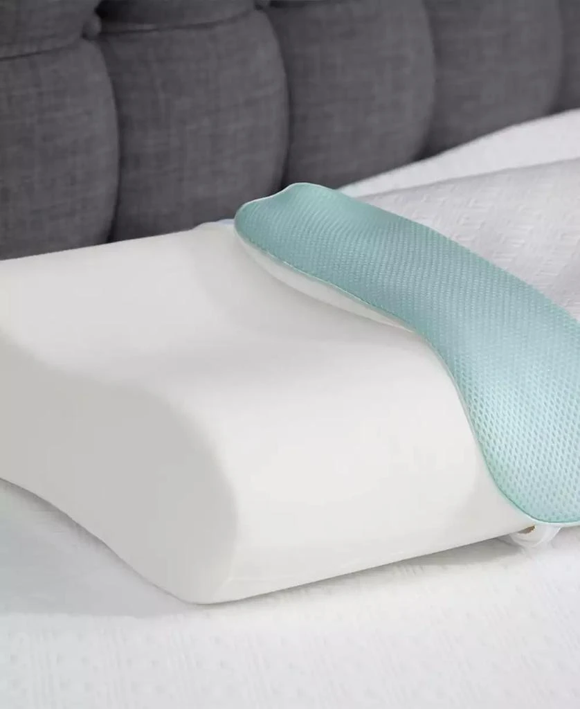 商品IntelliSLEEP|Natural Comfort Contour Memory Foam Pillow, Standard, Exclusively at Macy’s,价格¥299,第4张图片详细描述
