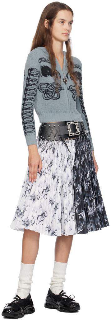 トップス Chopova Lowena Blue Knot Eye Hooded 9fb8d7dc-8674-3241-a3f1-