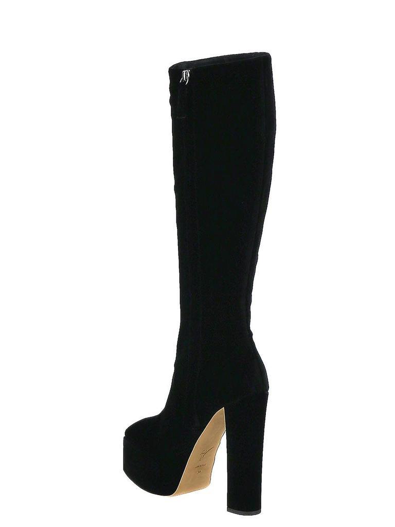 商品Giuseppe Zanotti|High Heel Black Boots,价格¥7168,第5张图片详细描述