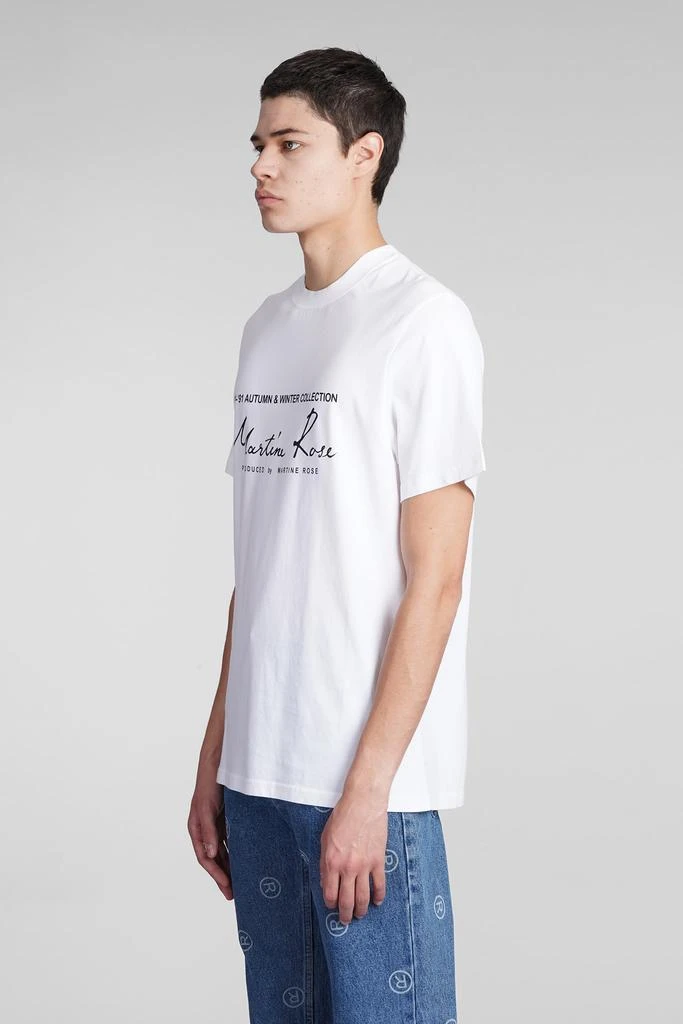 商品Martine Rose|Martine Rose T-shirt In White Cotton,价格¥934,第4张图片详细描述