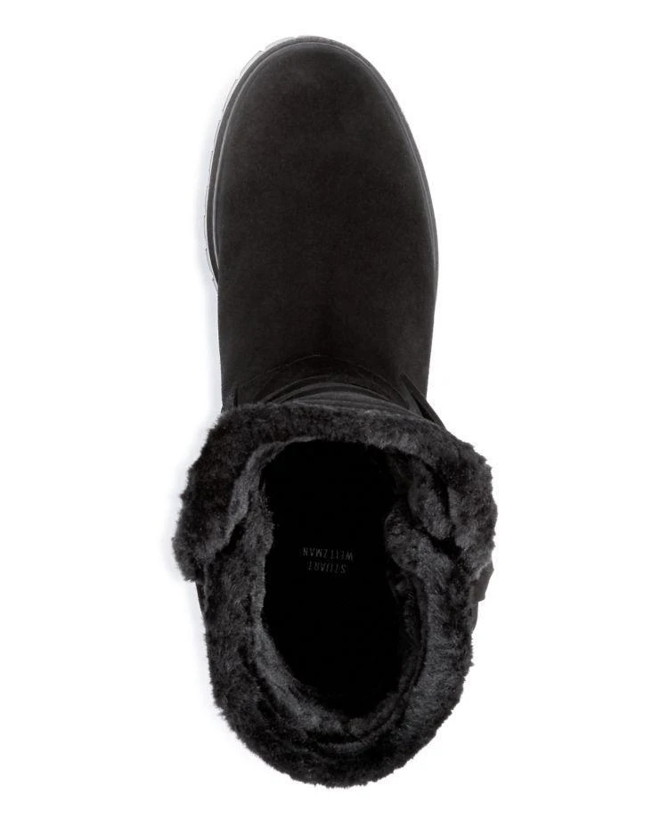 商品Stuart Weitzman|Women's Snowfield Suede Cold Weather Booties,价格¥2075,第3张图片详细描述