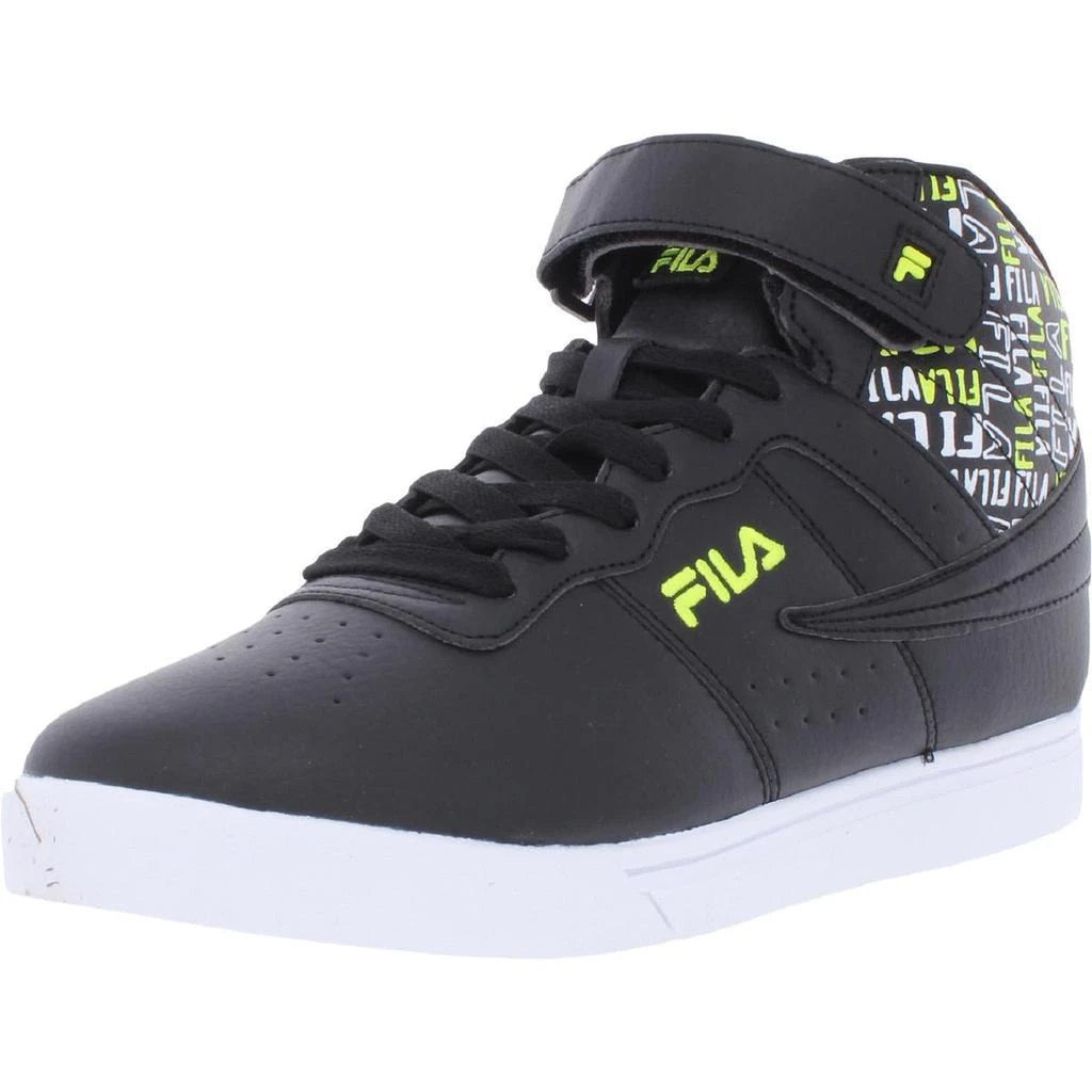 商品Fila|Fila Boys Vulc 13 Print Reveal Faux Leather High-Top Fashion Sneakers,价格¥214,第1张图片