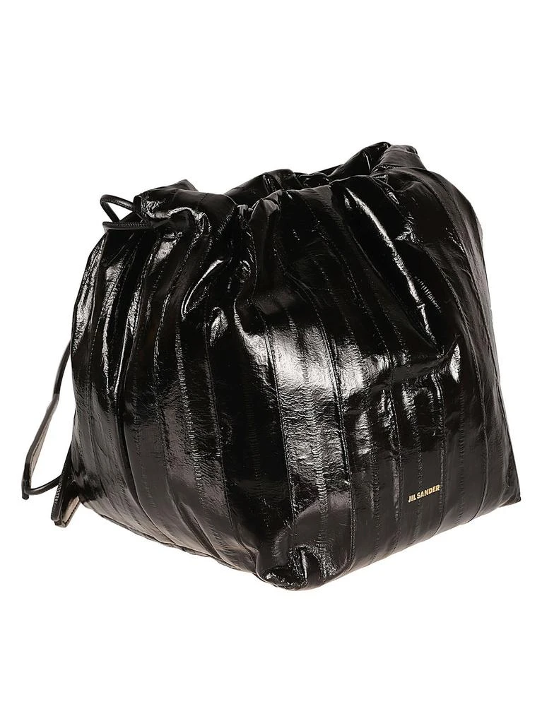 商品Jil Sander|Jil Sander Logo Embossed Drawstring Crossbody Bag,价格¥6239,第3张图片详细描述