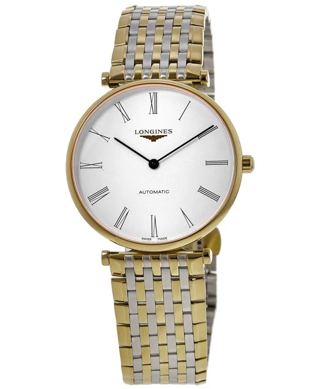 商品Longines|Longines La Grande Classique Automatic White Dial PVD Yellow Steel Unisex Watch L4.918.2.11.7,价格¥12293,第1张图片