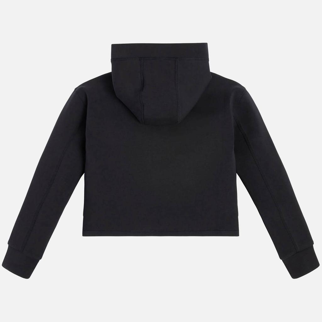 商品GUESS|Guess Girls Logo-Printed Cotton-Blend Hooded Sweatshirt,价格¥495,第4张图片详细描述